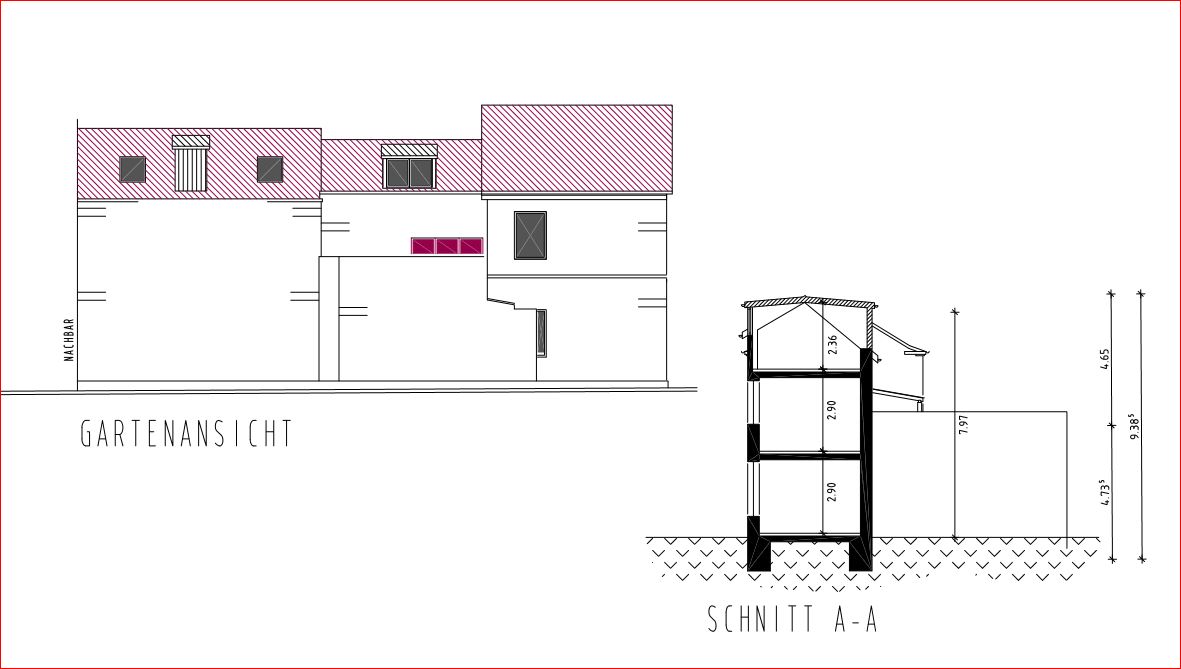 Ausbau des Dachgeschosses eines Stadthauses aus der Jahrhundertwende