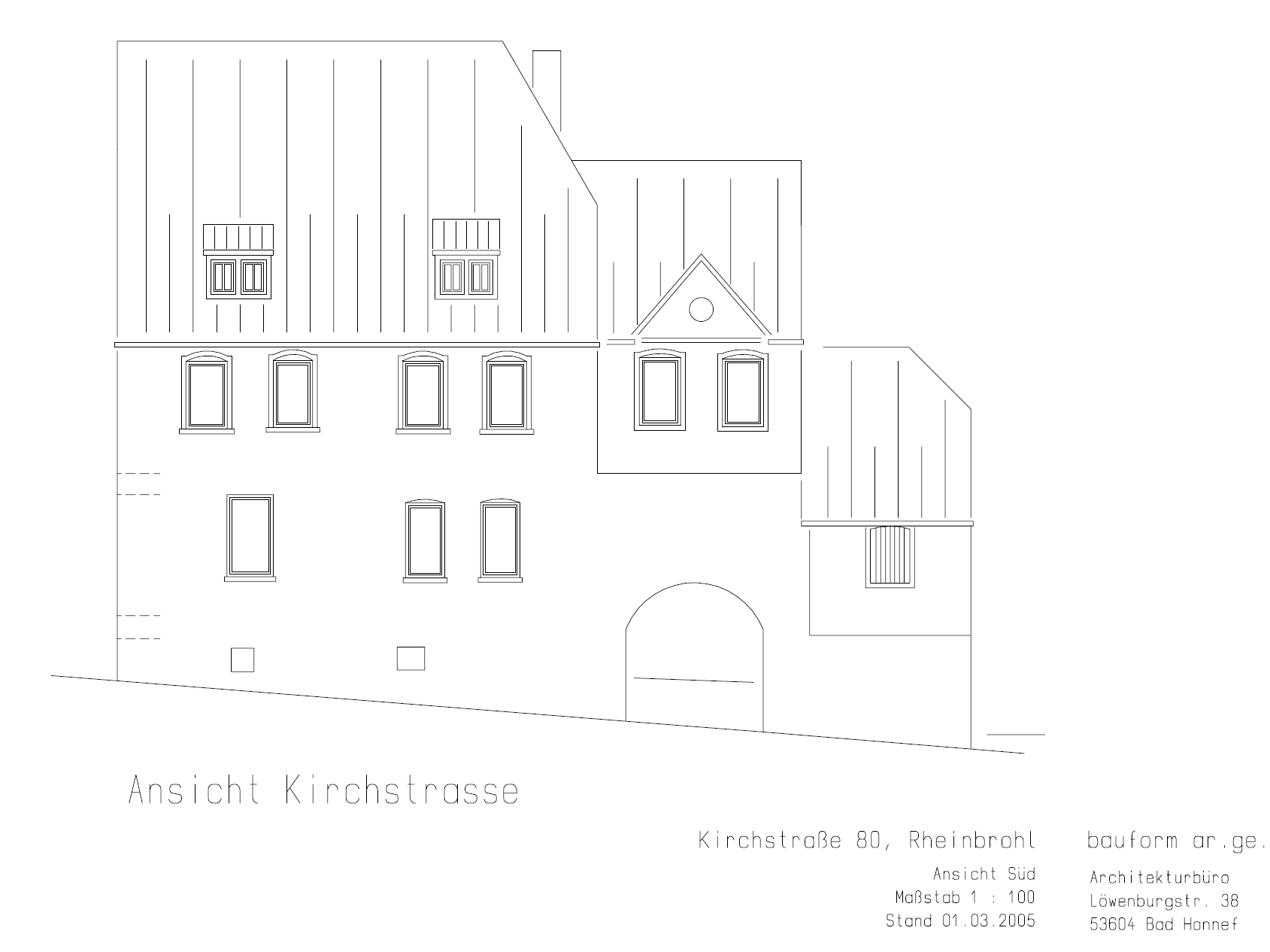 Sanierung eines denkmalgeschützten Bruchsteinhauses von 1480