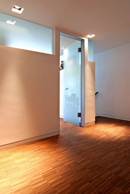 Errichtung eines Einfamilienhauses als Hanghaus
