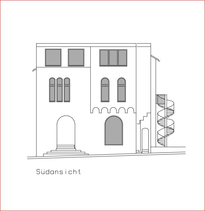 Errichtung eines Daches auf eine denkmalgeschützte Villa