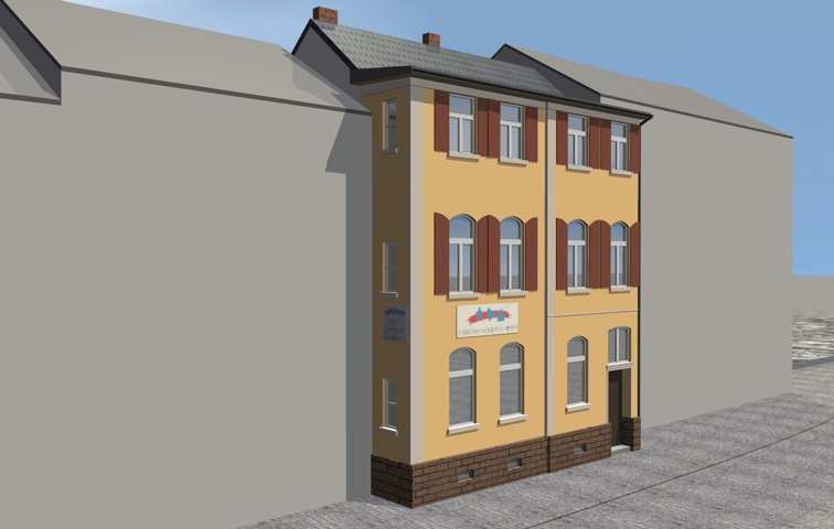 Errichtung einer Dachterrasse, eines Pavillons und eines Balkons, Sanierung der Fassade