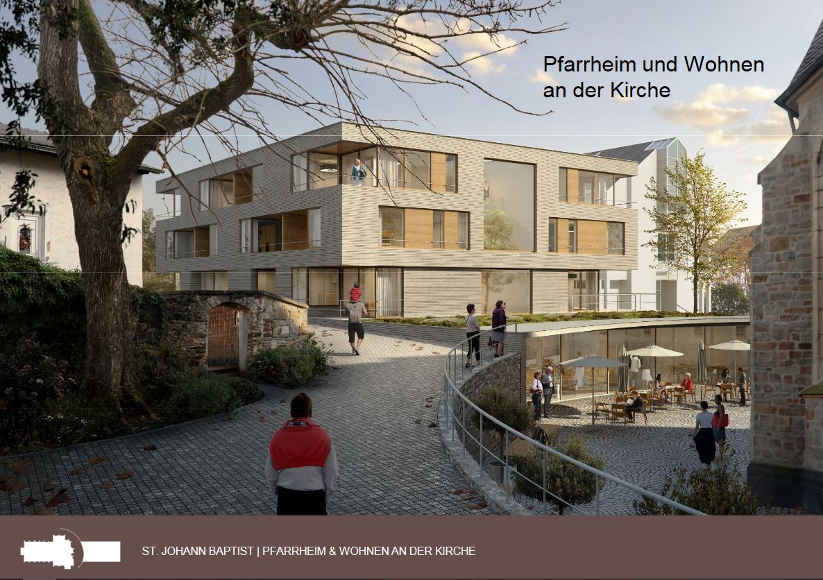 Errichtung eines Pfarrheims und Wohnheim