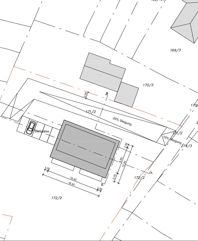 Neubau eines Mehrfamilienhauses