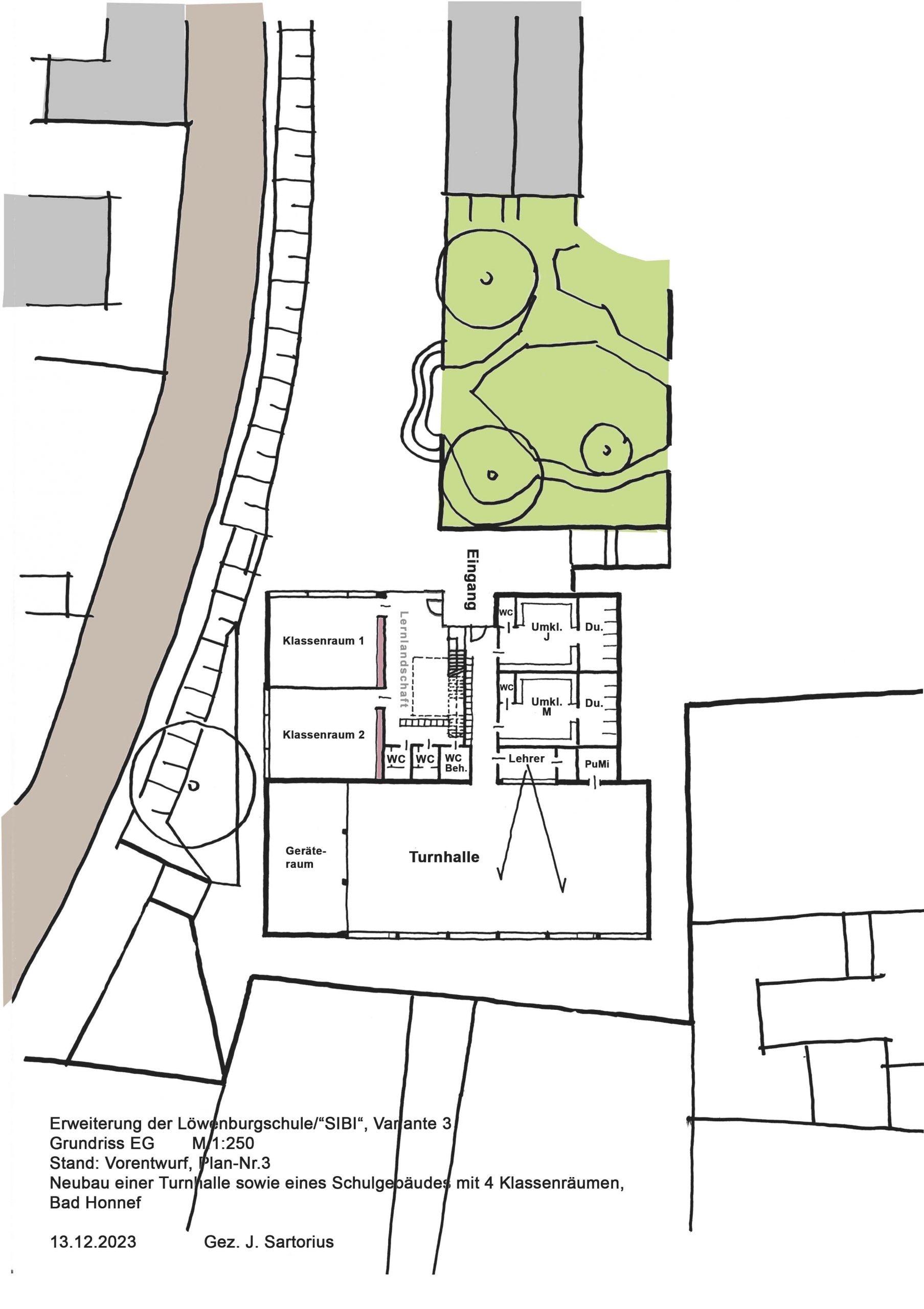 Errichtung von OGS Räumen für die Schulstandorte Rhöndorf, Rommersdorf und Aegidienberg