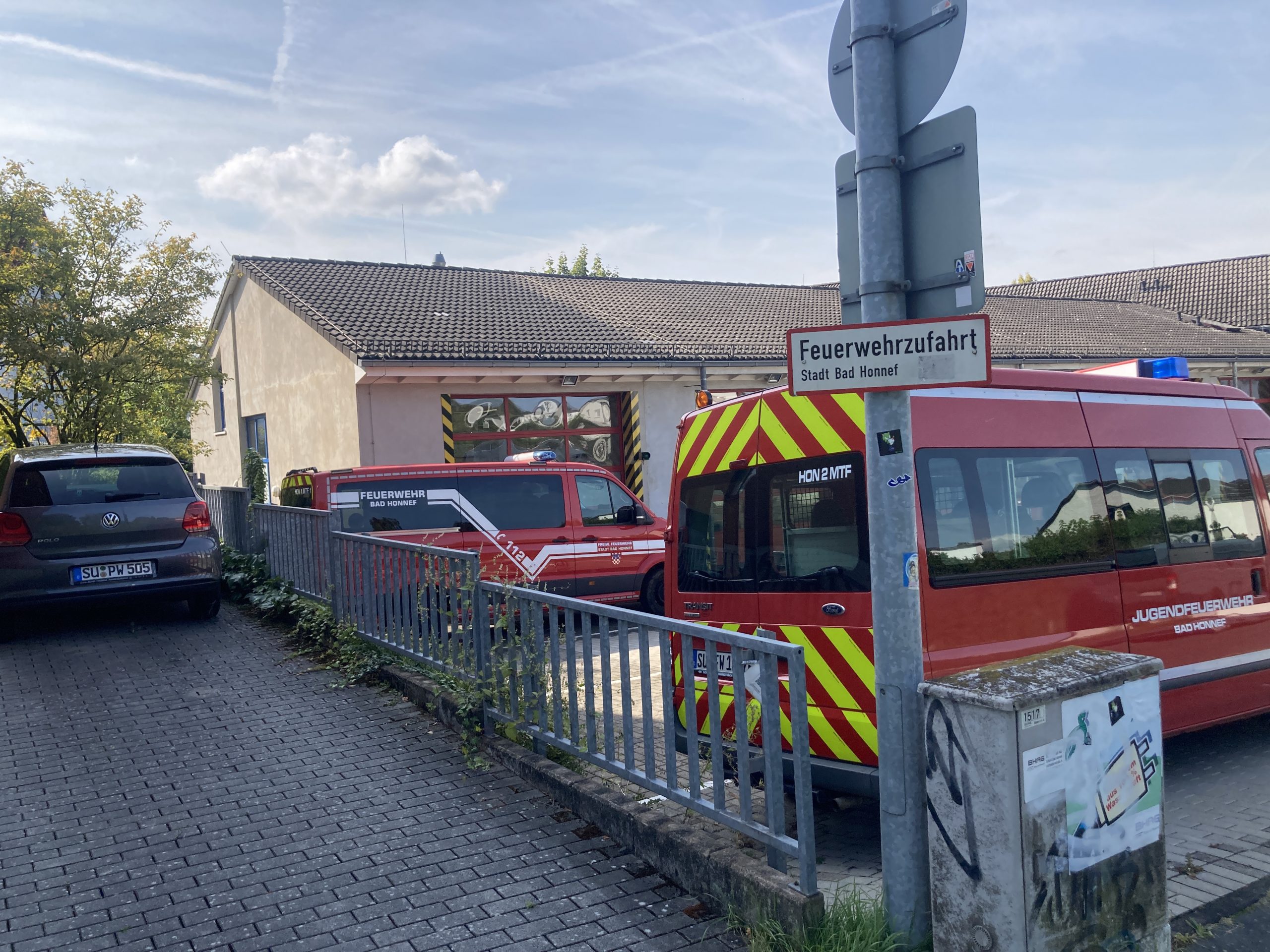 Errichtung eines Carports für die Feuerwehr
