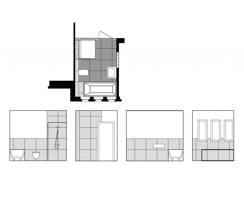 Umbau einer Wohnung