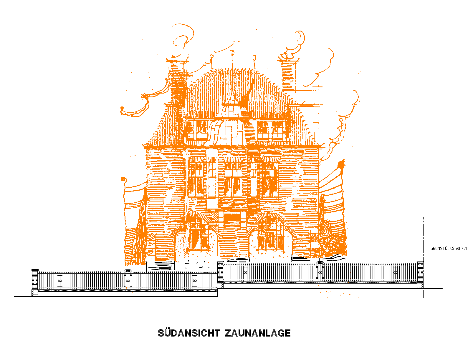 Renovierung einer denkmalgeschützten Jahrhundertwendevilla und Planung eines Anbaus