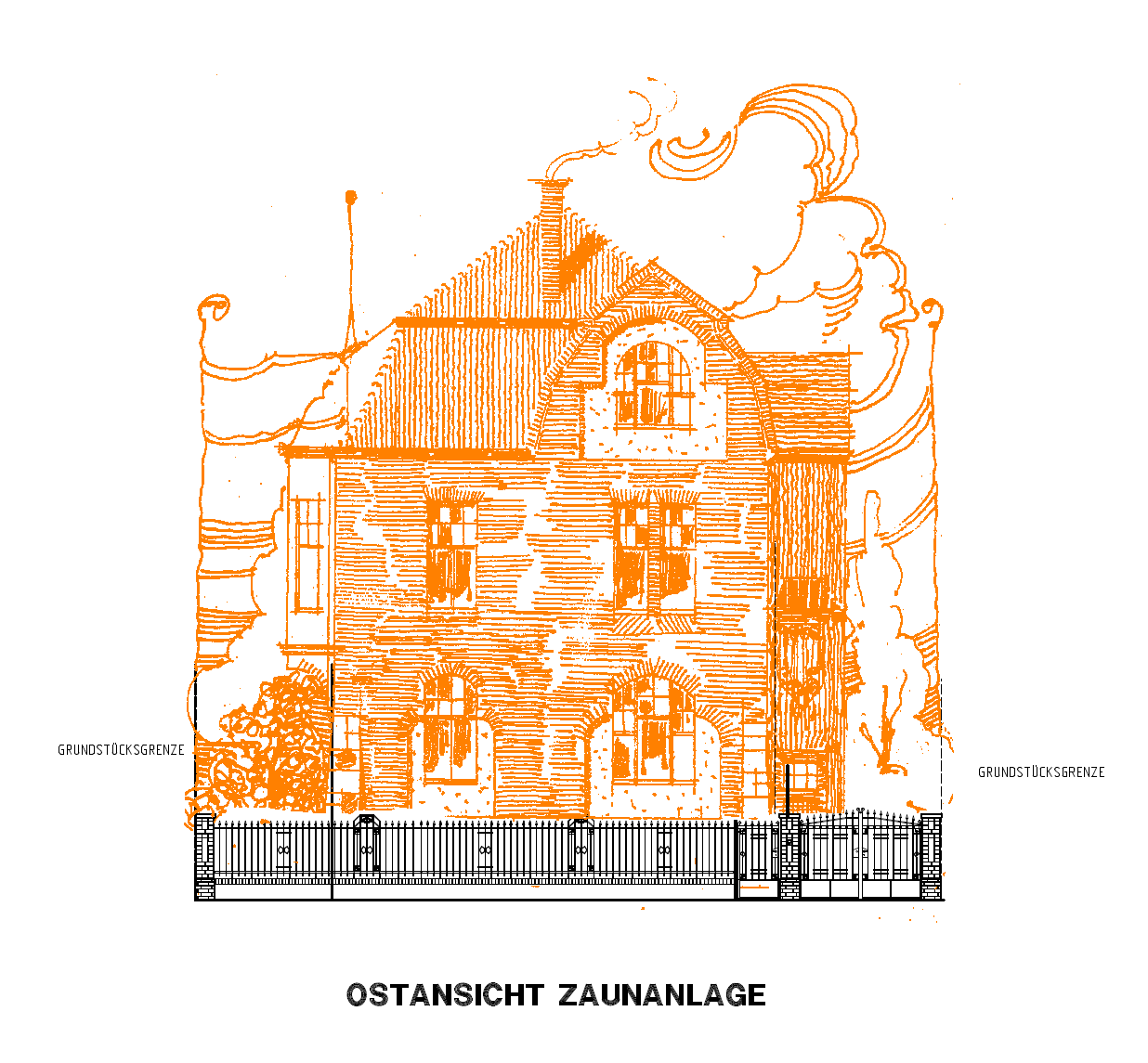 Renovierung einer denkmalgeschützten Jahrhundertwendevilla und Planung eines Anbaus