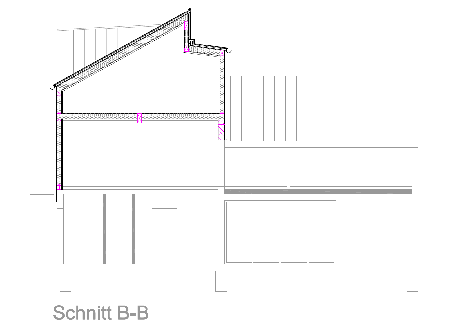 Aufstockung eines Einfamilienhauses