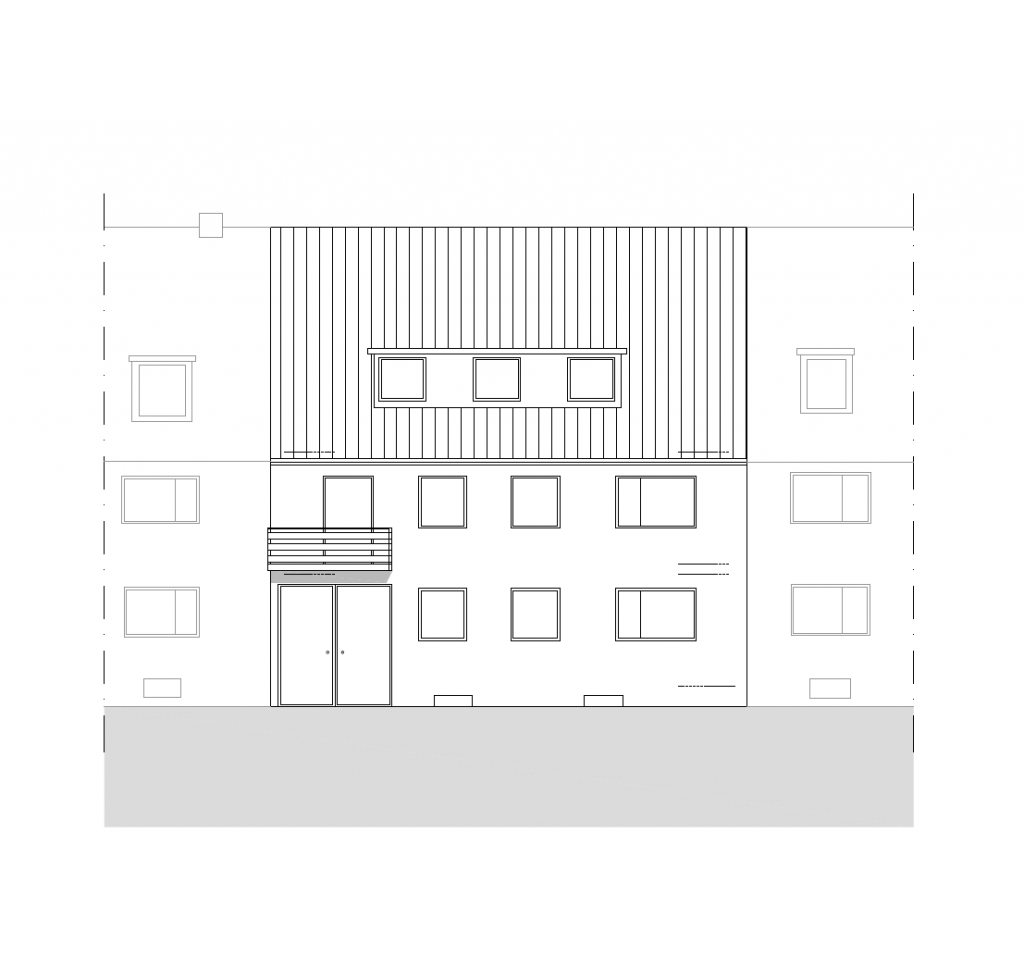 Umbau eines Mehrfamilienhauses