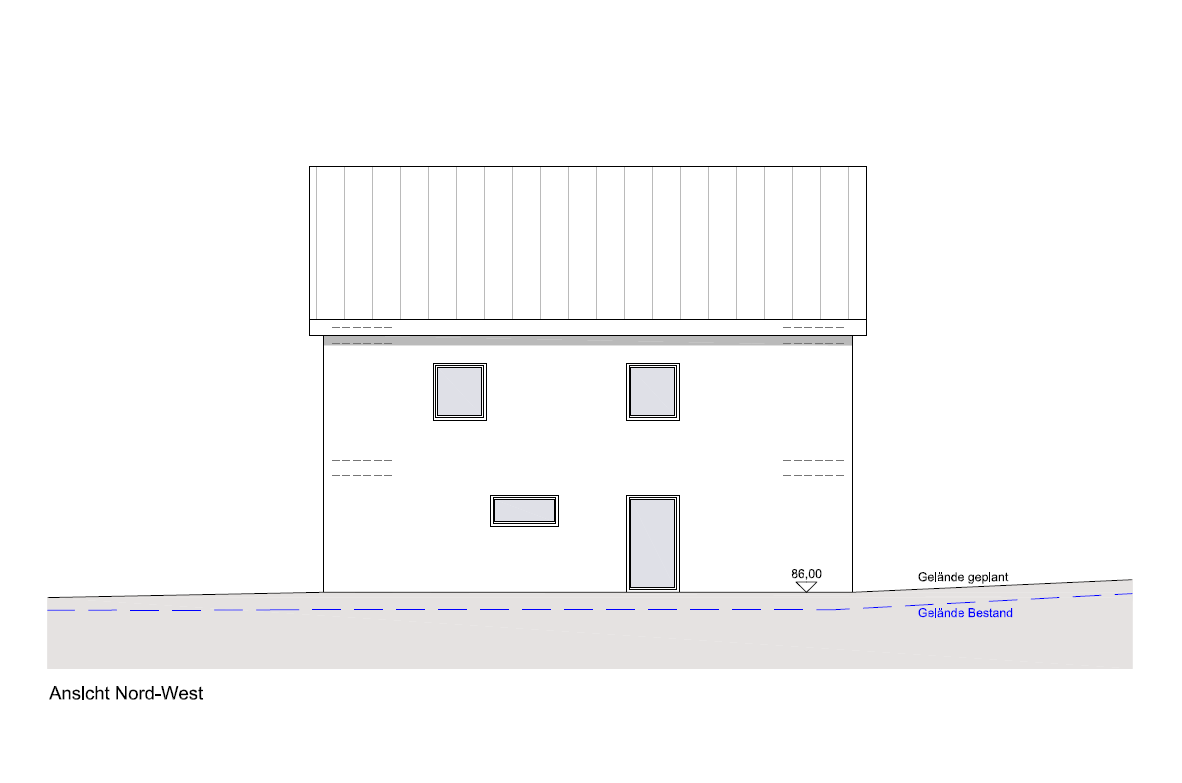 Neubau von mehreren Einfamilienhäusern