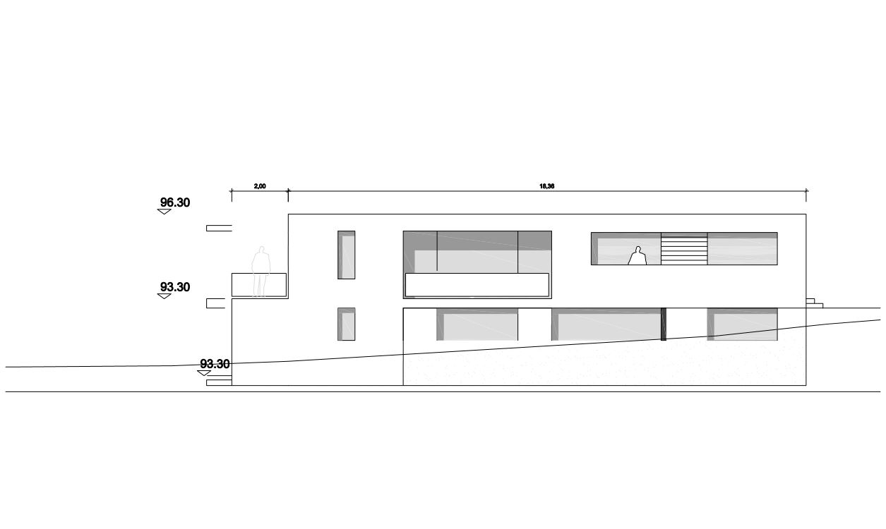 Neubau eines Einfamilienhauses