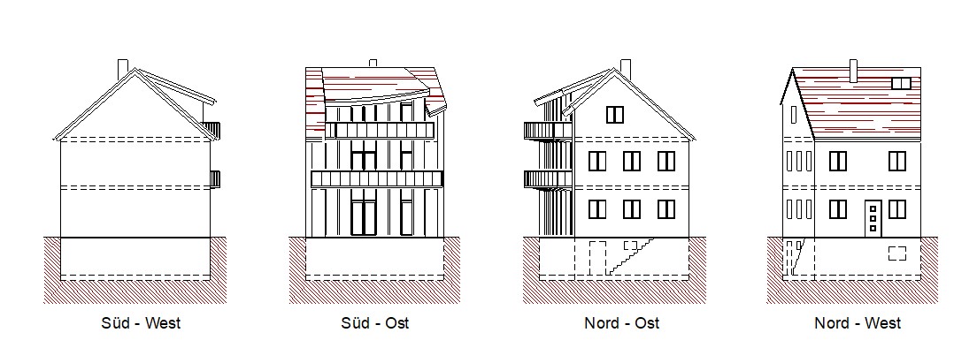 Neubau eines Einfamilienhauses