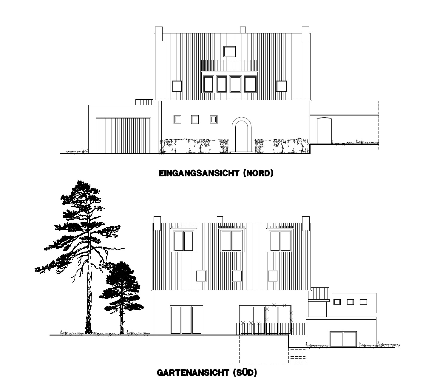 Umbau und Modernisierung eines 1950er-Jahre-Hauses