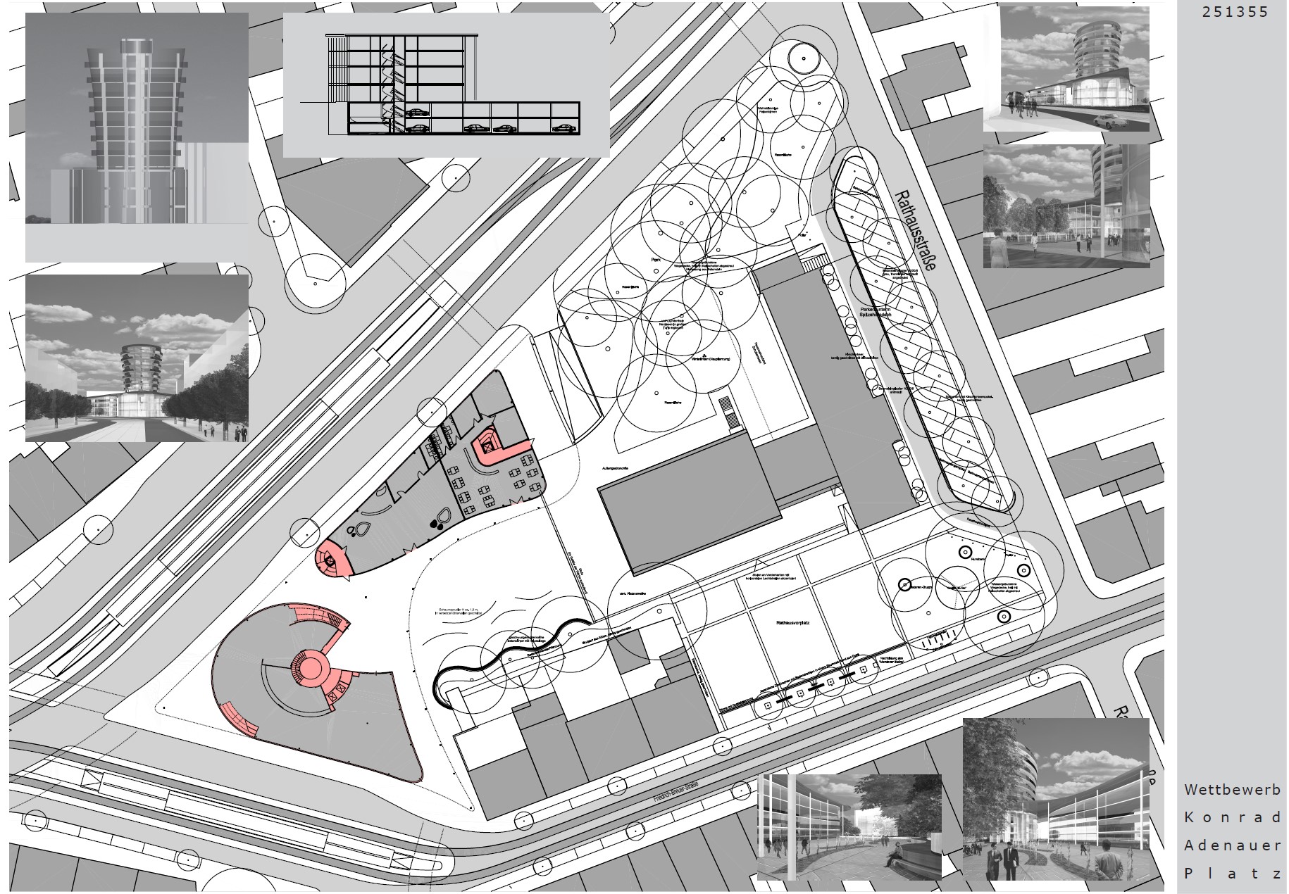 Wettbewerb: Neugestaltung des Konrad Adenauer Platzes in Bonn Beuel