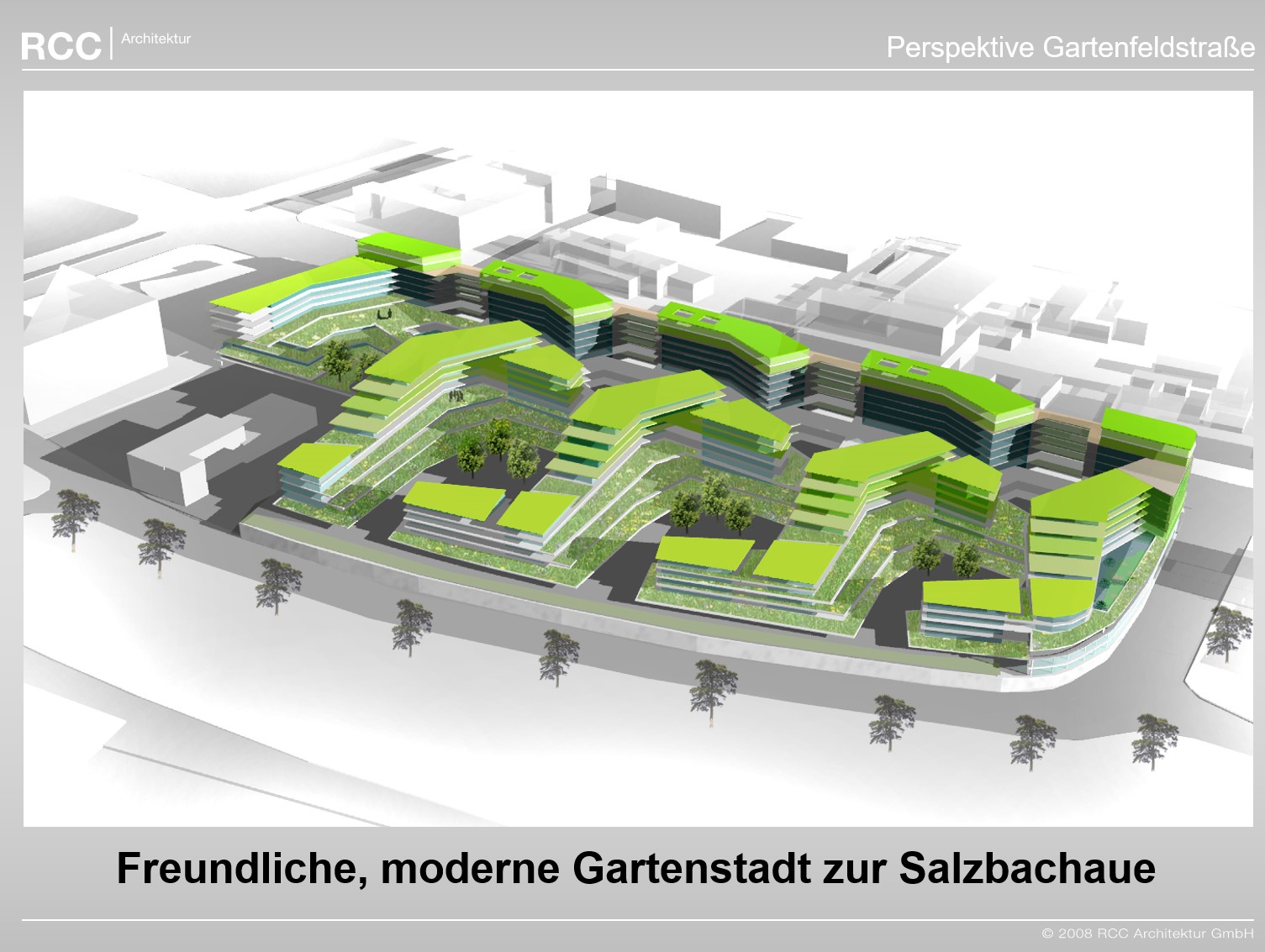 Errichtung einer Wohn- und Geschäftsanlage auf 4 Ha über einem Busdepot